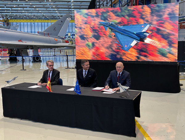  Eurojet Signs Contract To Provide 59 Engines To The Spanish Air Force Eurofighter Fleet 