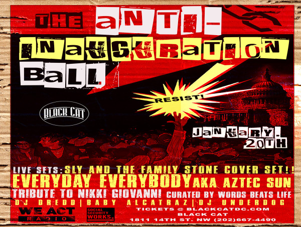  DC Gears Up for Anti-Inauguration Ball Celebrating Artivism and Community Empowerment 