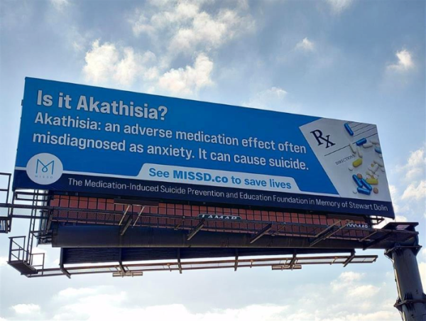  Ohio Billboards Shine a Light on Akathisia to Raise Awareness and Save Lives 