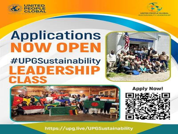  UPG Sustainability Class of 2025 Applications exceed 10,000 from 170 countries 