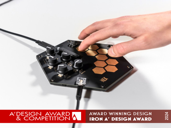  Hex by Anze Sekelj Wins Iron A' Design Award in Musical Instruments Category 