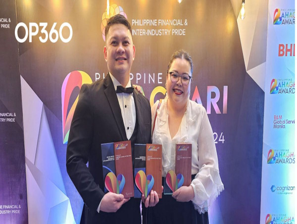  OP360 Recognized for LGBTQ+ Inclusion at Prestigious Bahaghari Awards 