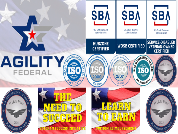  Agility Federal LLC Achieves the SBA HUBZone Certification for Third Consecutive Year 