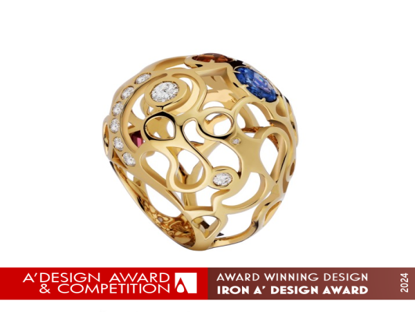  Kashmir by Eleonora Federici Wins Iron in A' Jewelry Awards 