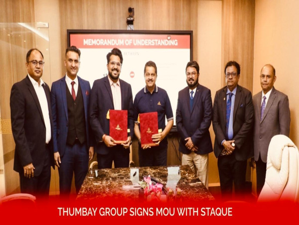  Thumbay Group and Gulf Medical University Join Forces with Staque to Revolutionize Healthcare with AI and Advanced Tech 
