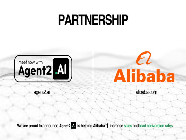  Agent2.AI Partners with Alibaba to Revolutionize Real-Time Product Demo Experience 