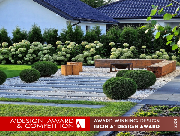  Modern Elegance by Paulina Jonczyk Wins Iron A' Design Award in Landscape Planning and Garden Design Category 