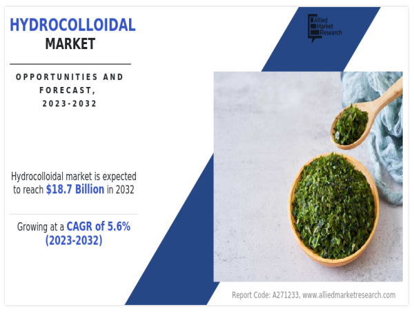  Hydrocolloidal Market Will Exhibit an Impressive Expansion by 2024-2032 As Revealed In New Report 