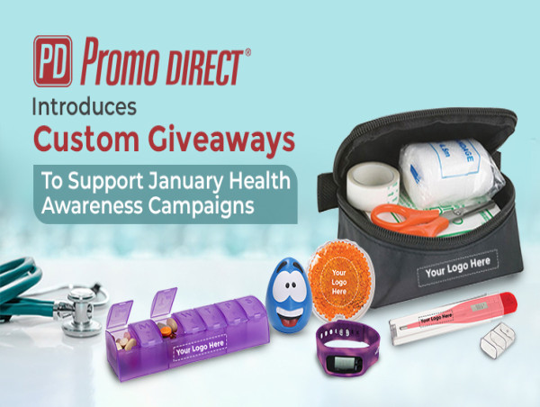  Promo Direct Introduces Custom Giveaways to Support January Health Awareness Campaigns 