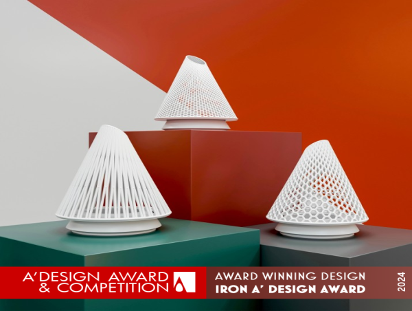  The Conequeror by Kezia Age Wins Iron A' Design Award in 3D Printed Forms and Products Design Category 