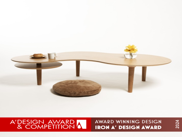  Palette Table by Misaki Kiyuna Wins Iron in A' Furniture Design Awards 