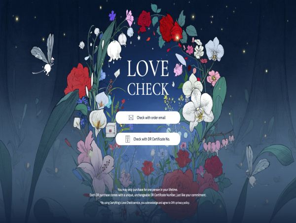  Darry Ring Launches “Love Check” Tool to Strengthen Bonds of True Love 