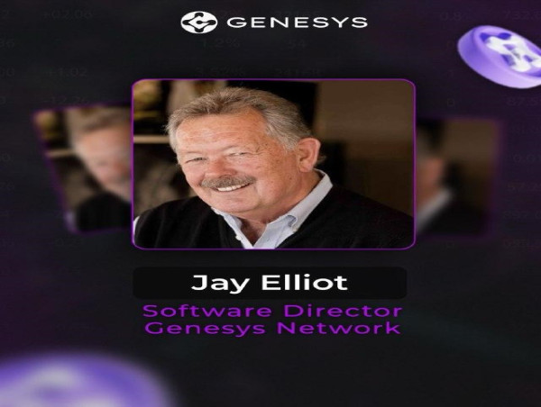  Genesys Network Welcomes Jay Elliot, Former Apple SVP & Former Director of Software at IBM, as Software Director 