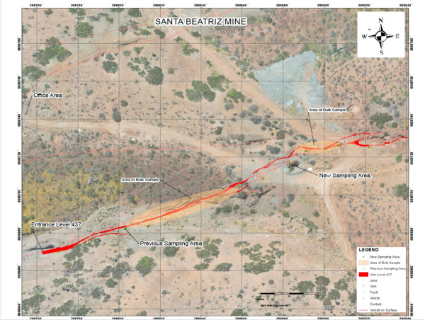  Altiplano Extends Option at Santa Beatriz Cu-Au-Fe Mine and Expands Underground Development 