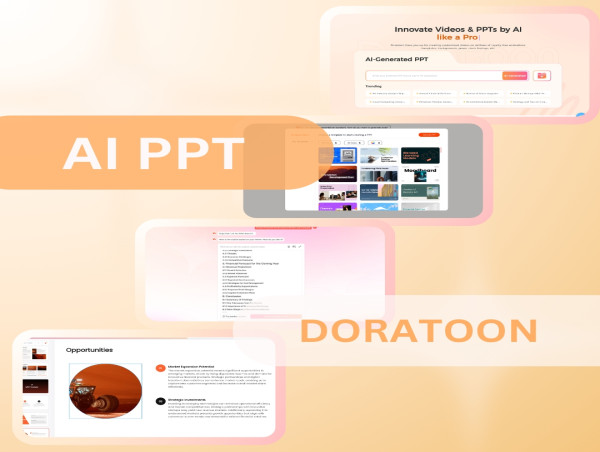  Doratoon Launches New AI PPT Generation Feature to Simplify Content Creation 