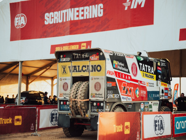  Buggyra ZM Racing is ready before the start of the Dakar Rally 