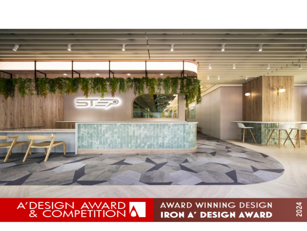  Step by He-Yun Lu Wins Iron A' Design Award in Interior Space and Exhibition Design Category 