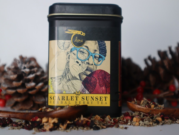  Dema Designs Introduces Scarlet Sunset Herbal Berry Tea 