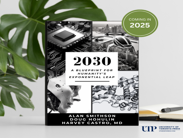  Groundbreaking Book, 2030: A Blueprint for Humanity’s Exponential Leap to Launch at CES 2025 