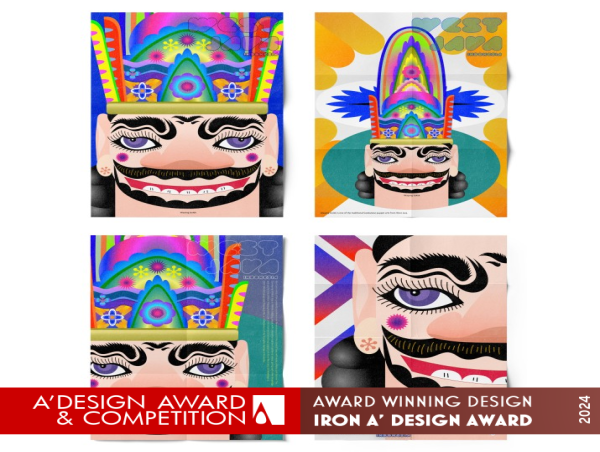  Wayang Golek by Mengyao Guo Wins Iron in A' Graphics Industry Awards 