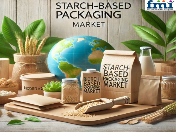 Starch-Based Packaging Market Set to Grow at 6.4% CAGR, Reaching USD 13,416.0 Million by 2033 | Future Market Insights