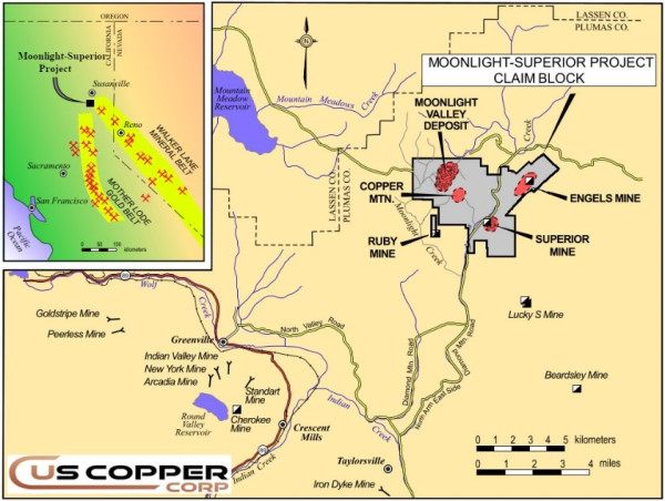  US Copper Corp Files PEA for Moonlight-Superior Project: US$1.075 Billion NPV 