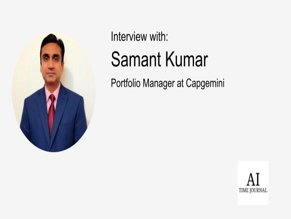  Samant Kumar, Capgemini Portfolio Manager, Discusses AI's Role in Agile and Future-Ready Transformation 