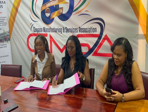  University of Guyana Students' Society and Women's Haven Guyana Sign Pioneering Washroom Amenities Project Agreement 