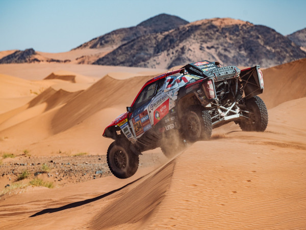 Aliyyah Koloc is the best woman of Dakar Rally after a brutal two-day stage