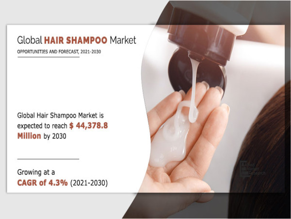 Hair Shampoo Market Revenue to Boost Cross $44,378.8 Million, At a Booming 4.3% Growth Rate by 2030
