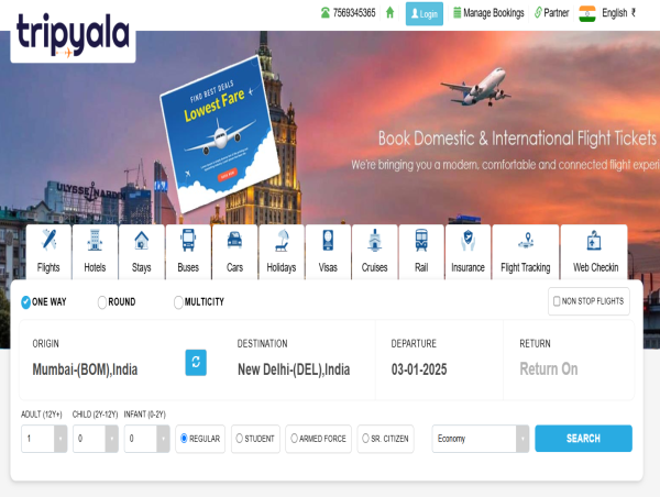 New Travel Website Launch Announcement - Tripyala.com