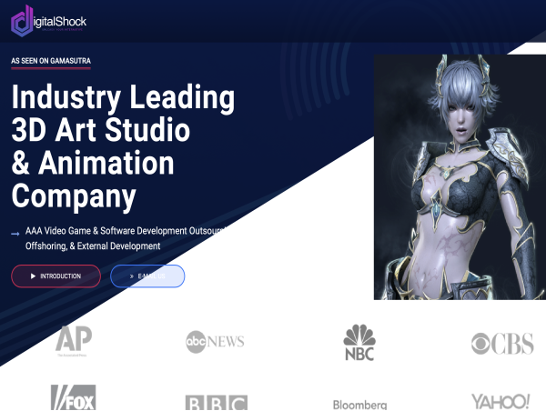 3D Art Outsourcing Studio and Video Game External Development Provider DigitalShock Announces Groundbreaking New Project 