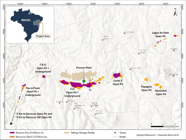  Equinox Gold Extends Fazenda Mine Life by Seven Years with Updated Mineral Reserve and Mineral Resource Estimate 