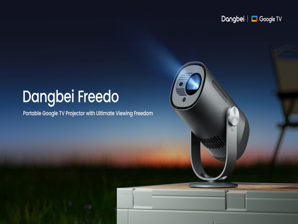  Dangbei Launches Freedo: Its First Battery-Powered Portable Projector with Integrated Stand 