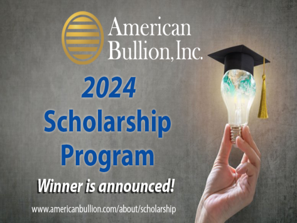  11th Annual American Bullion Essay Scholarship Award Winner Announced! 