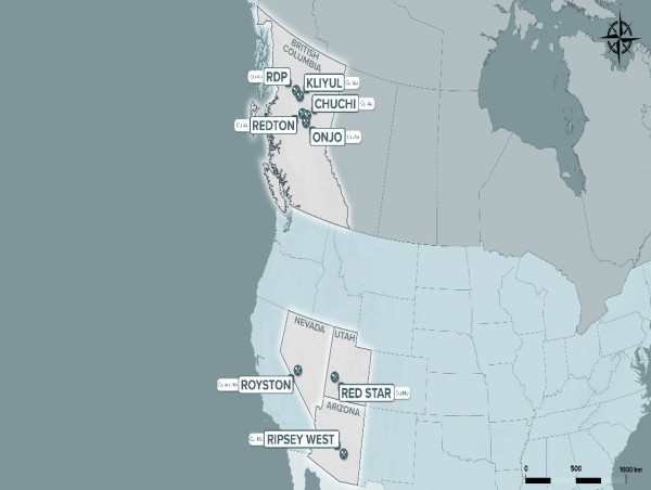  Pacific Ridge to Acquire Portfolio of U.S. Copper Porphyry Projects 