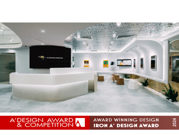  Coingaroo by Raymond Ng Wins Iron A' Design Award in Interior Space and Exhibition Design Category 