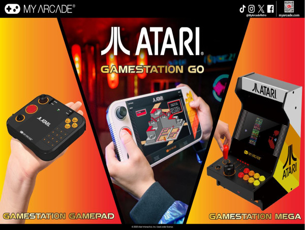  MY ARCADE® announces new ATARI® GAMESTATION collection 