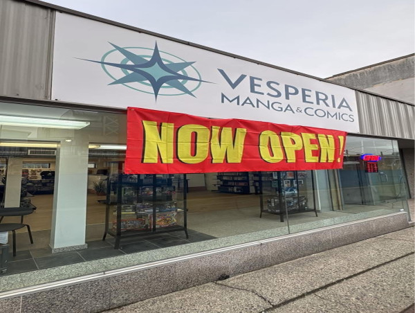  VESPERIA MANGA & COMICS CELEBRATES ITS GRAND OPENING ON WEST BROADWAY 