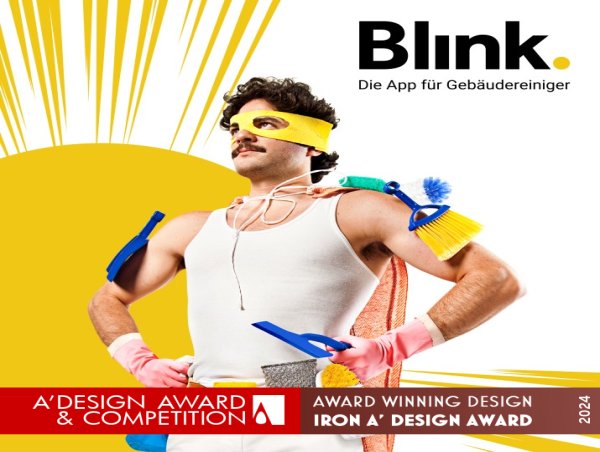  Blink App by Bloom GmbH Nuernberg Wins Iron A' Design Award in Advertising Industry Awards 