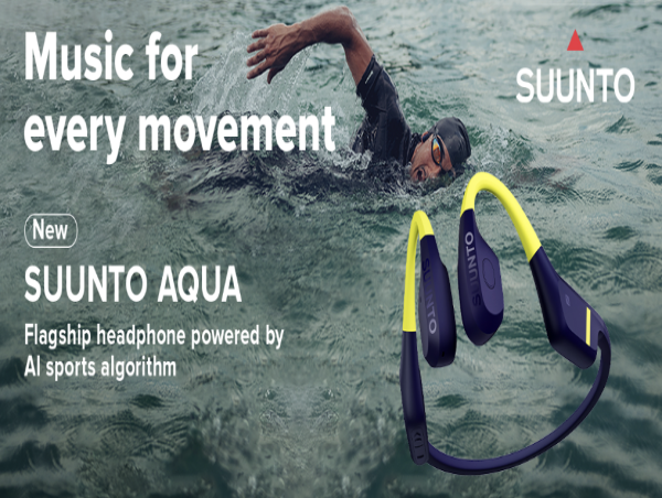  Suunto Unveils All-New Aqua Bone Conduction Headphones 