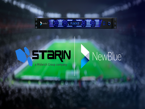  NewBlue Partners with Starin to Enhance Live Video Production and Broadcast Graphics Solutions 