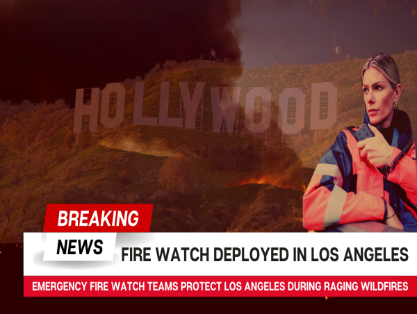  USPA Deploys Emergency Fire Watch Amid Los Angeles Wildfires 