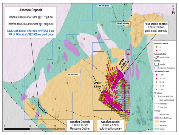  Koulou Gold Expands Portfolio with Strategic Acquisitions, Including the Assuéfry Permit Adjacent to Endeavour Mining's 4.1Moz Assafou Project 