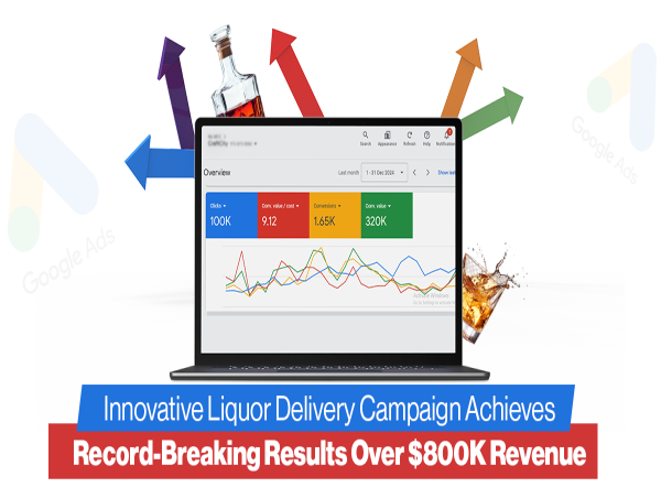  Innovative Liquor Delivery Campaign Achieves Record-Breaking Results Over $800K Revenue in a Month 