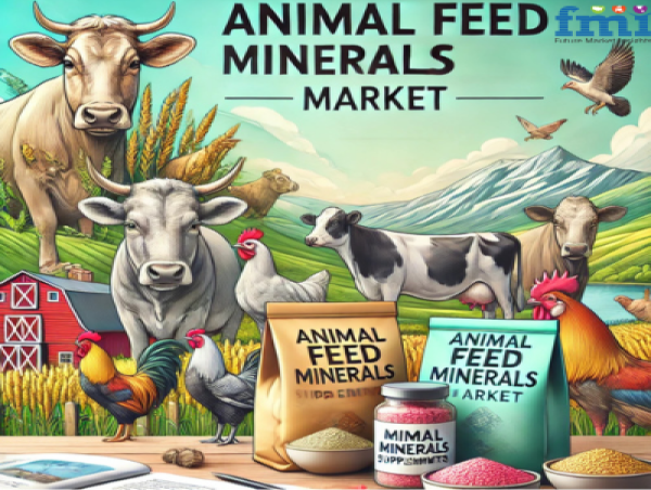  Animal Feed Minerals Market to Reach USD 6.1 Billion by 2034, Driven by Livestock Health and Productivity Needs | FMI 