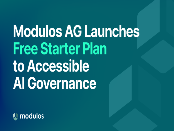  Modulos AG Launches Free Starter Plan to Accessible AI Governance 