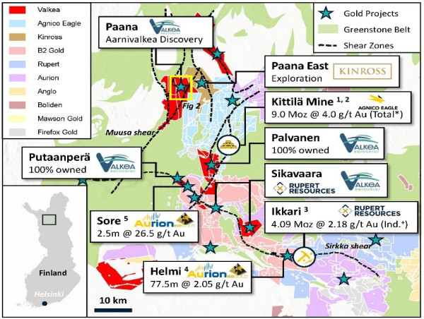  Valkea Resources Completes its Inaugural Drill Program at the Paana Project, Central Lapland, Finland 