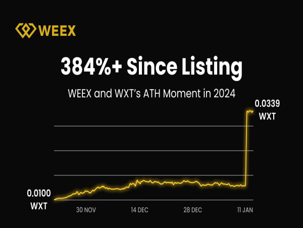  WEEX 2024 annual report: over 5 million users, daily trading volume exceeds $5B, team expands to 500+ 