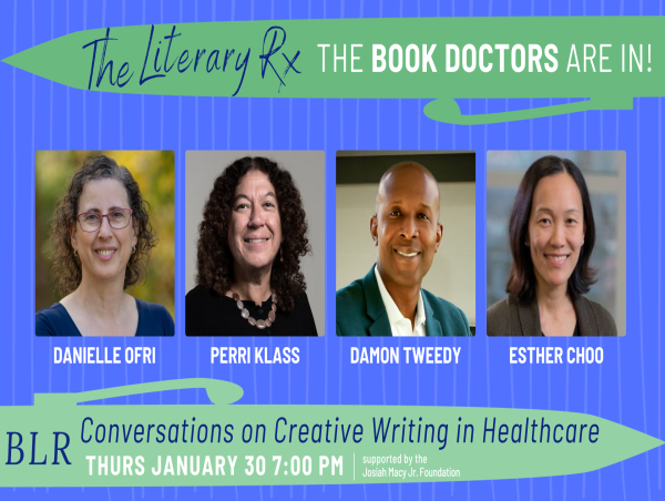  Best-selling doctor-writers in conversation about creative writing in healthcare 